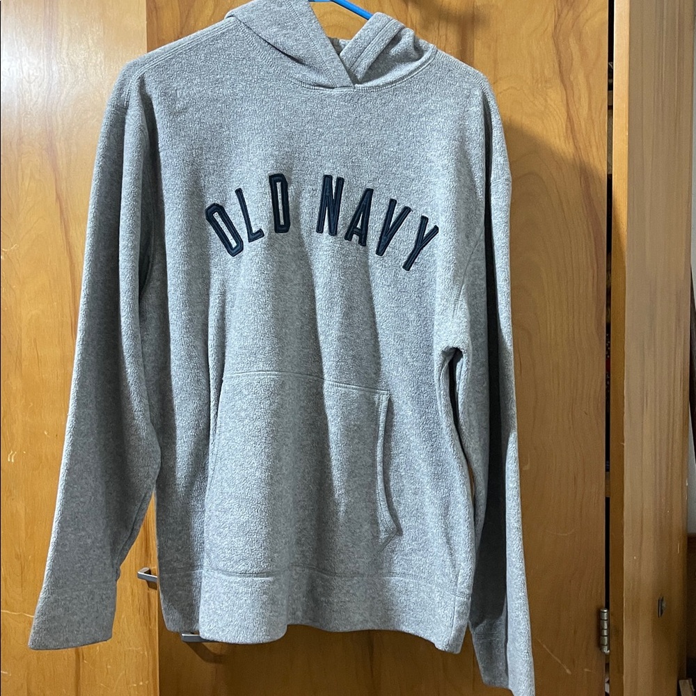 Old Navy Heather Gray Pullover Hoodie